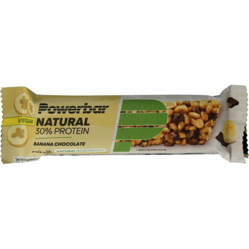 afbeelding van Natural protein bar banaan chocolade