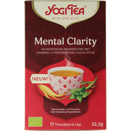 afbeelding van Yogi Tea mental clarity bio