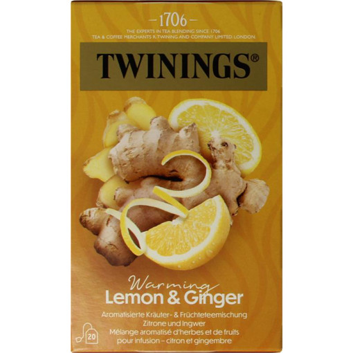 afbeelding van infusions lemon ginger