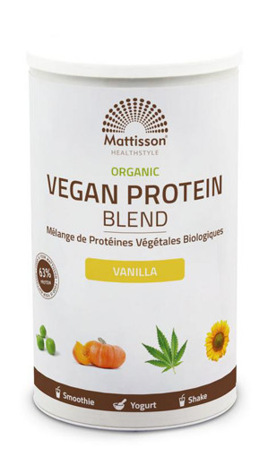 afbeelding van Organic vegan protein blend vanilla