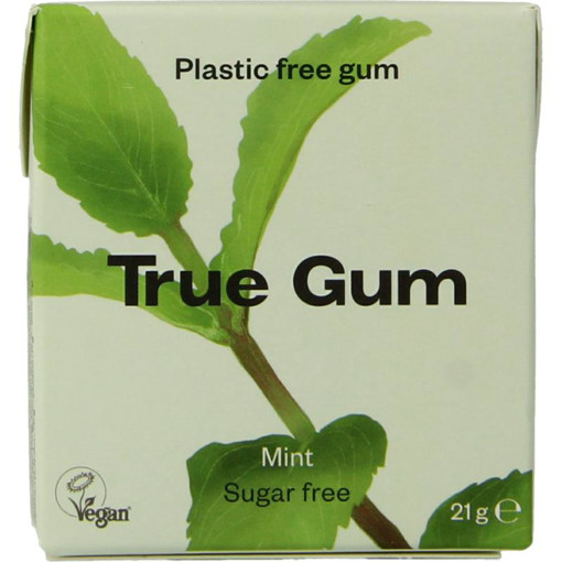 afbeelding van True Gum mint suikervrij