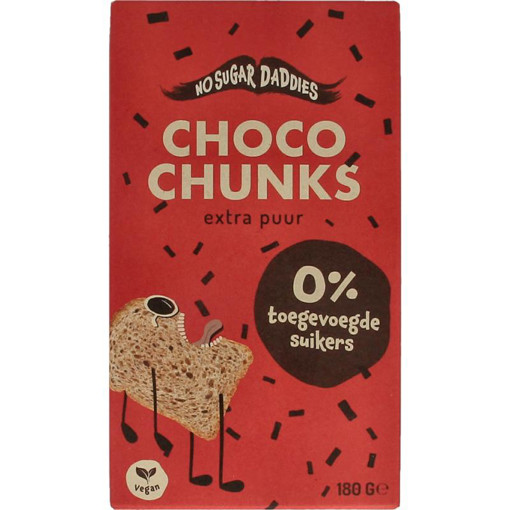 afbeelding van choco chunks extra puur bio