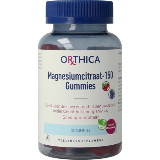 afbeelding van magnesiumcitraat 150 gummies