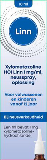 afbeelding van neusspray xylometazol 1mg uad