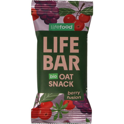 afbeelding van lifebar oatsnack berry fusion