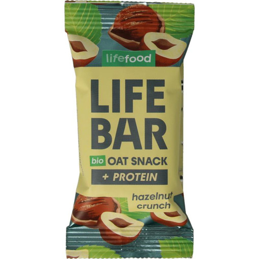 afbeelding van lifebar oatsnack pr hazel crun