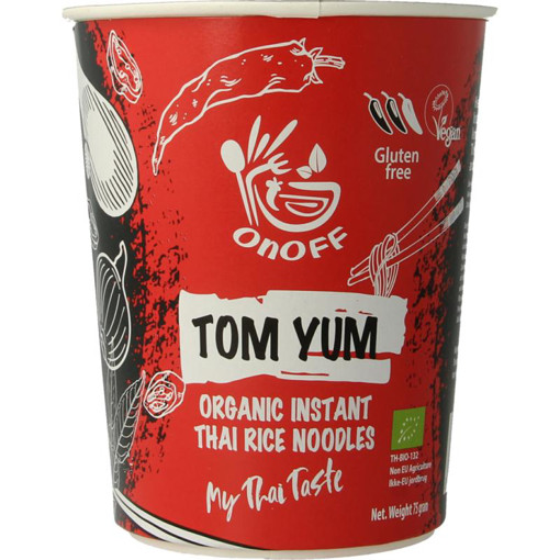 afbeelding van instant-noodlesoup tom yum