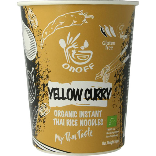 afbeelding van instant-noodlesoup yell curry