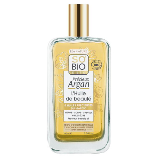 afbeelding van So Bio Etic beauty oil argan