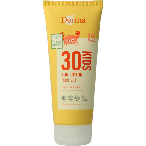 afbeelding van Derma kids zon lotion spf30