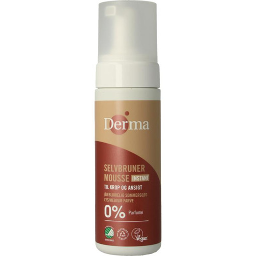 afbeelding van Derma self tanning mousse inst