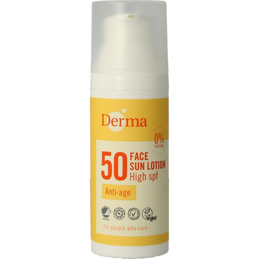 afbeelding van Derma sun face lotion spf50