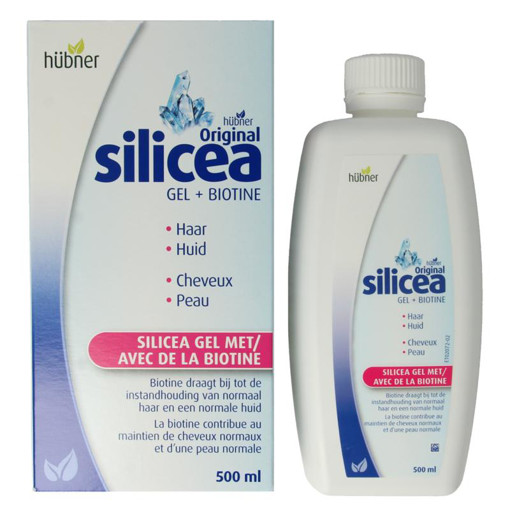 afbeelding van silicea silicium gel + biotine