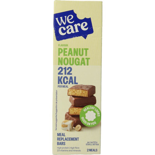 afbeelding van bars peanut nougat