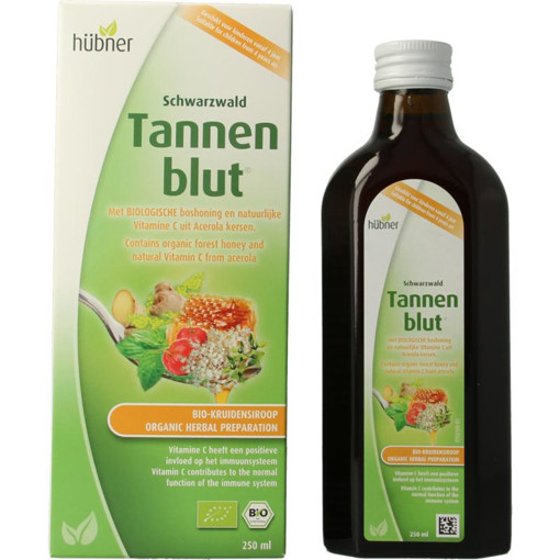 afbeelding van tannenblut kruidensiroop bio