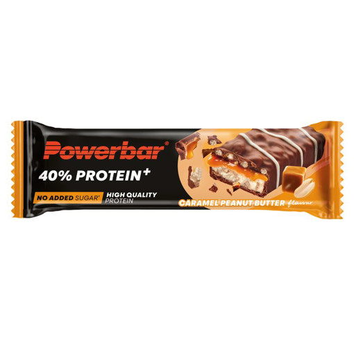 afbeelding van protein+ bar crisp caram&peanu