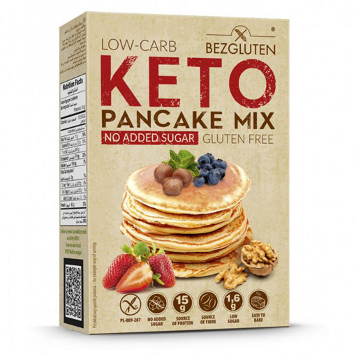 afbeelding van keto pancake mix