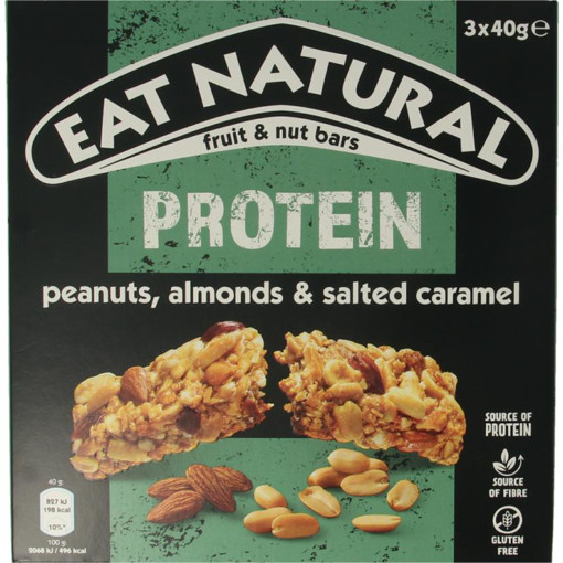 afbeelding van eat nat protein pac caram&pind