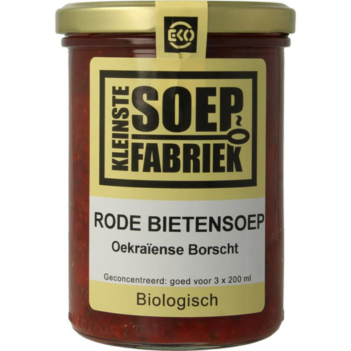 afbeelding van Rode bietensoep bio