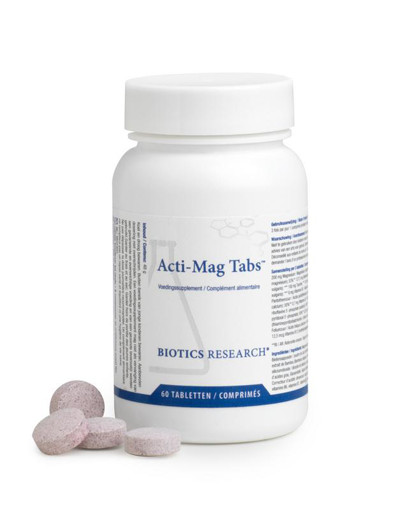 Biotics Acti Mag Tabs 60 tabletten afbeelding