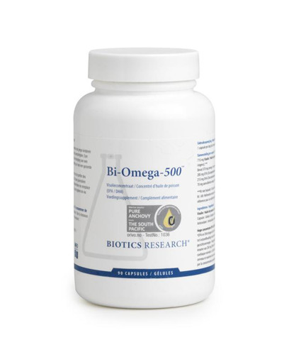 Biotics Bi-Omega 500 90 capsules afbeelding