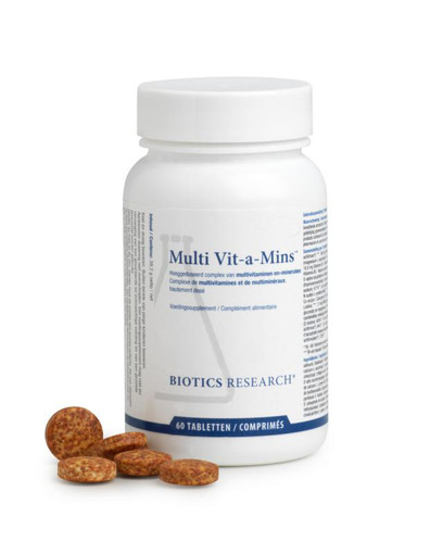 Biotics Multi vit a mins 60 tabletten